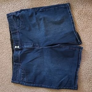 Lane Bryant Bermuda Jean Shorts